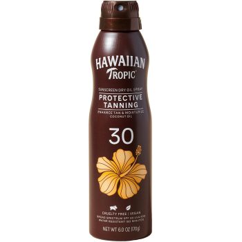 Hawaiian Tropic Protective Tanning Dry Oil Spray Spf30 170g