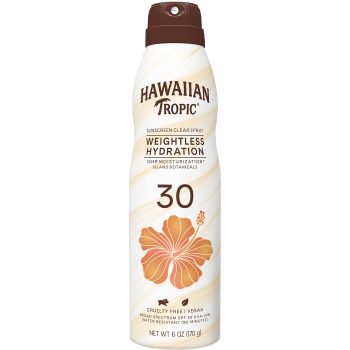 Hawaiian Tropic Weightless Hydration Clear Spray Spf 30 170g
