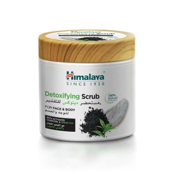 Himalaya Detoxifying Charcoal Face & Body Scrub 450g