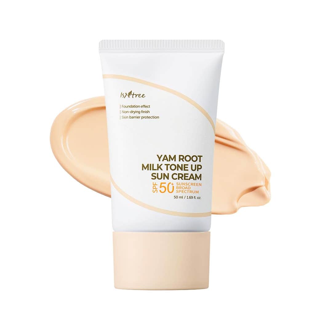 Isntree Yam Root Milk Tone Up Sun Cream SPF50 50ml Isntree Yam Root Milk Tone Up Sun Cream SPF50 50ml