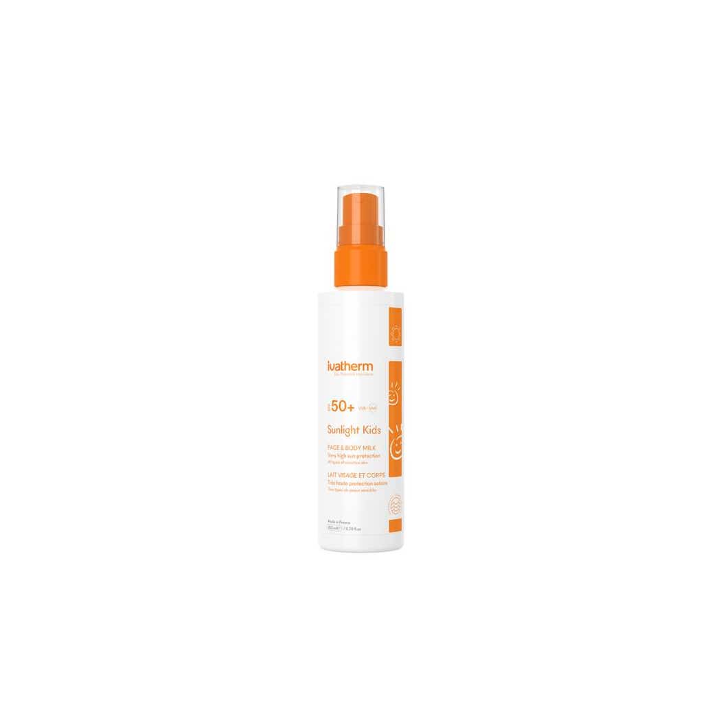 Ivatherm Sunlight SPF50+ Kids Face & Body Milk - 200 ml Ivatherm Sunlight SPF50+ Kids Face & Body Milk - 200 ml