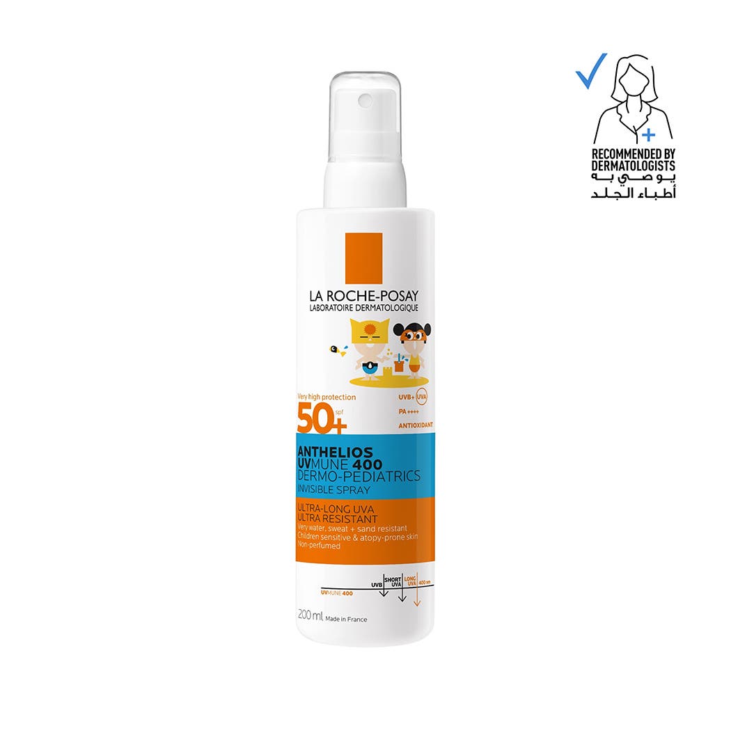 La Roche Posay ANTHELIOS UVMUNE400 DERMO-PEDIATRICS INVISIBLE SPRAY SPF50+ 200ML La Roche Posay ANTHELIOS UVMUNE400 DERMO-PEDIATRICS INVISIBLE SPRAY SPF50+ 200ML