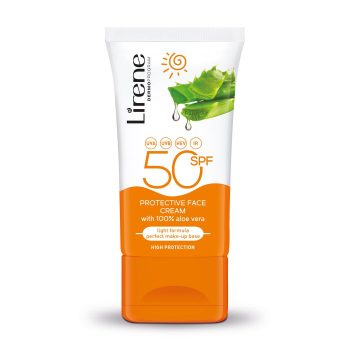 Lirene Sun Protection For Face Ir Aloe Spf 50