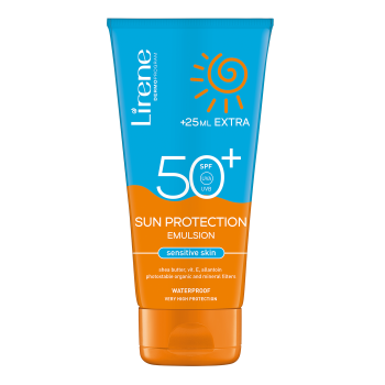 Lirene Sun Protection Wproof Lotion Sensi Skin Spf 50 175ml