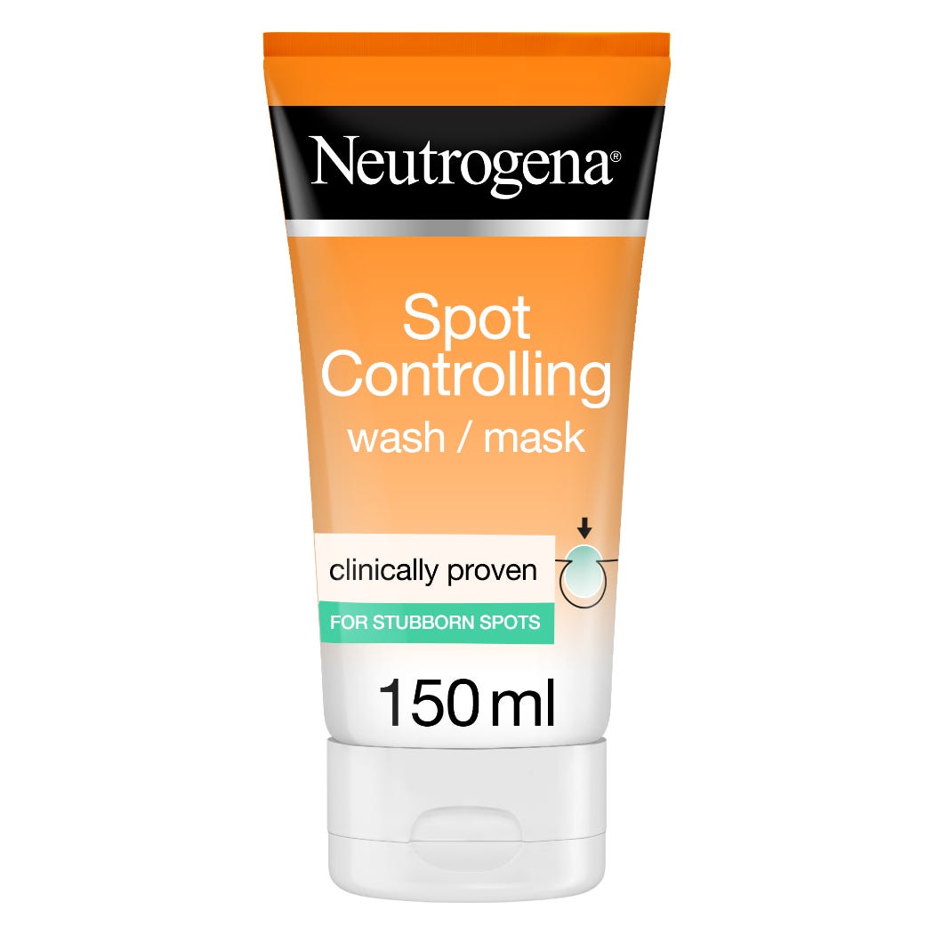 Neutrogena Spot Controlling Face Wash Mask, 150ml Neutrogena Spot Controlling Face Wash Mask, 150ml