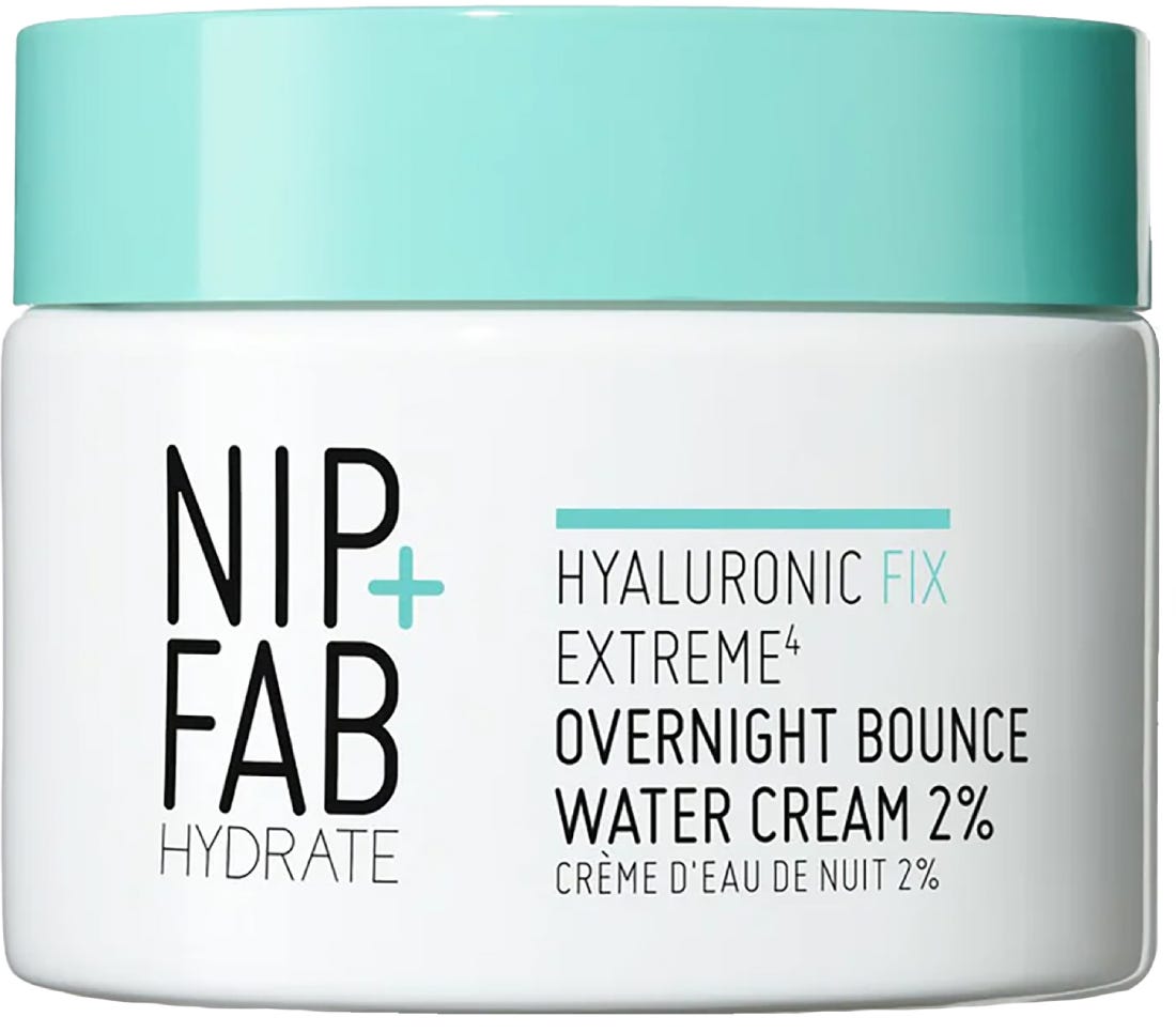 Nip+Fab Hydrate Hyaluronic Fix Extreme overnight Cream 50ml Nip+Fab Hydrate Hyaluronic Fix Extreme overnight Cream 50ml