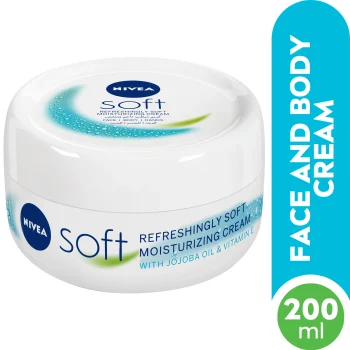 Nivea Soft Moisturizing Cream Jar 200Ml