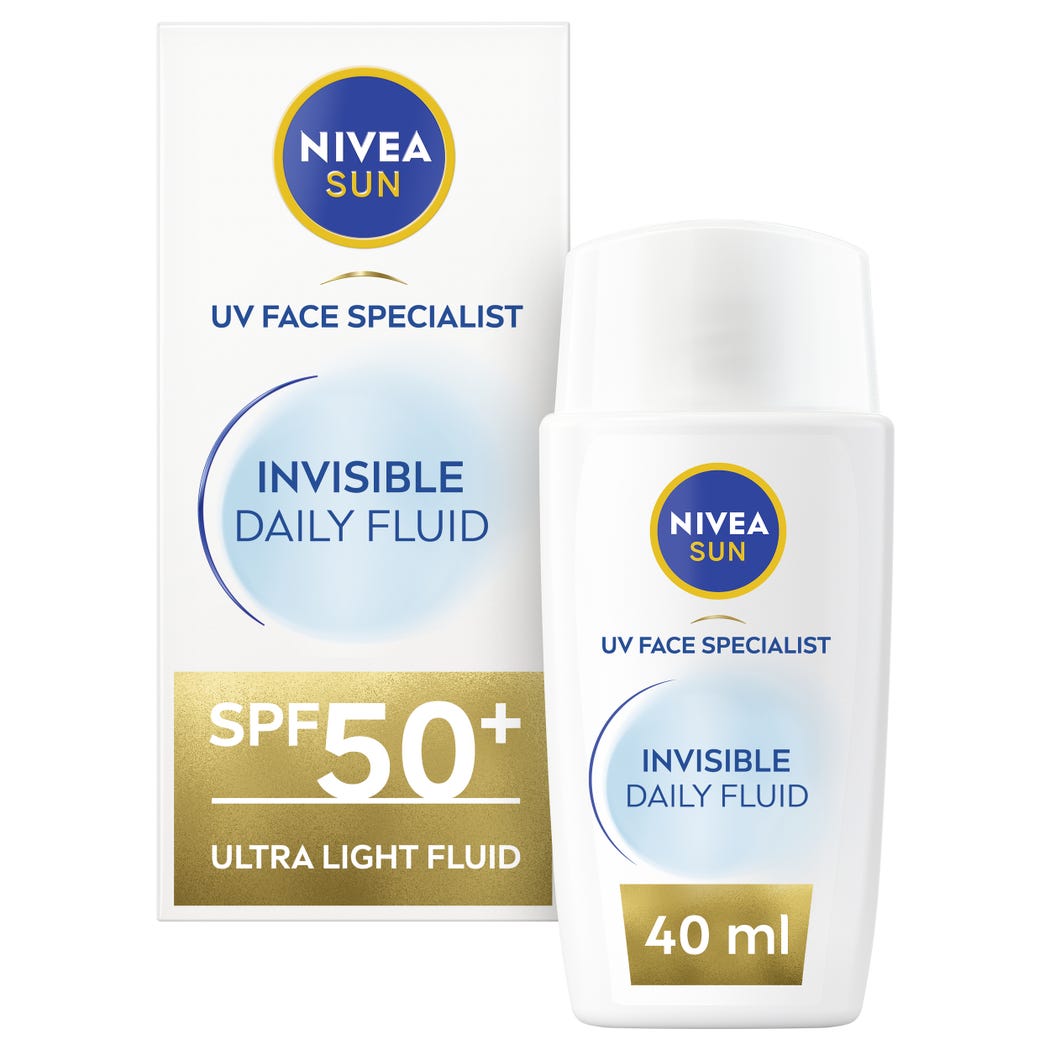 Nivea Sun Face Invisible Daily Fluid Spf 50+ 40ml Nivea Sun Face Invisible Daily Fluid Spf 50+ 40ml