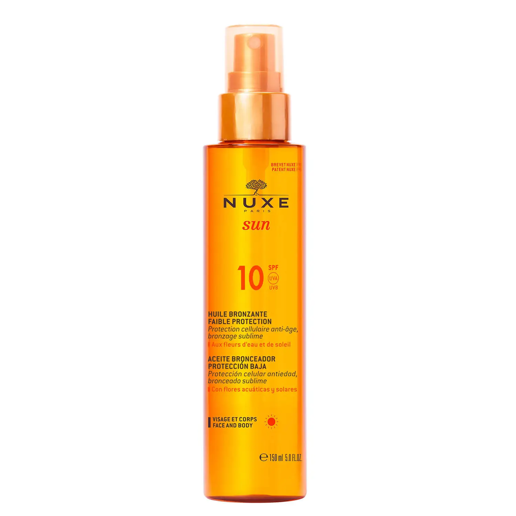 Nuxe Sun Tan Oil Spf 10 150 Ml Nuxe Sun Tan Oil Spf 10 150 Ml