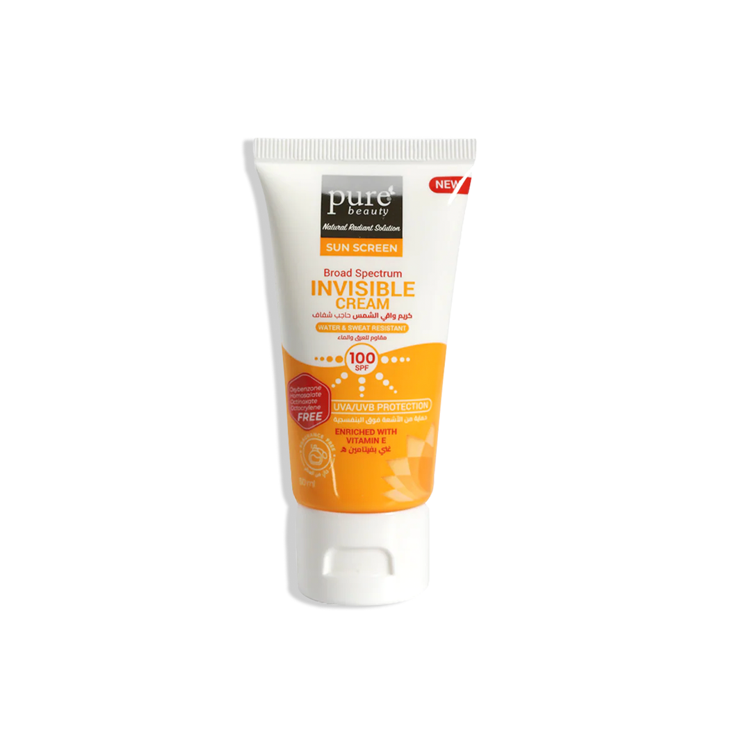 Pure Beauty Sunscreen Cream Invisible SPF100-50ml Pure Beauty Sunscreen Cream Invisible SPF100-50ml