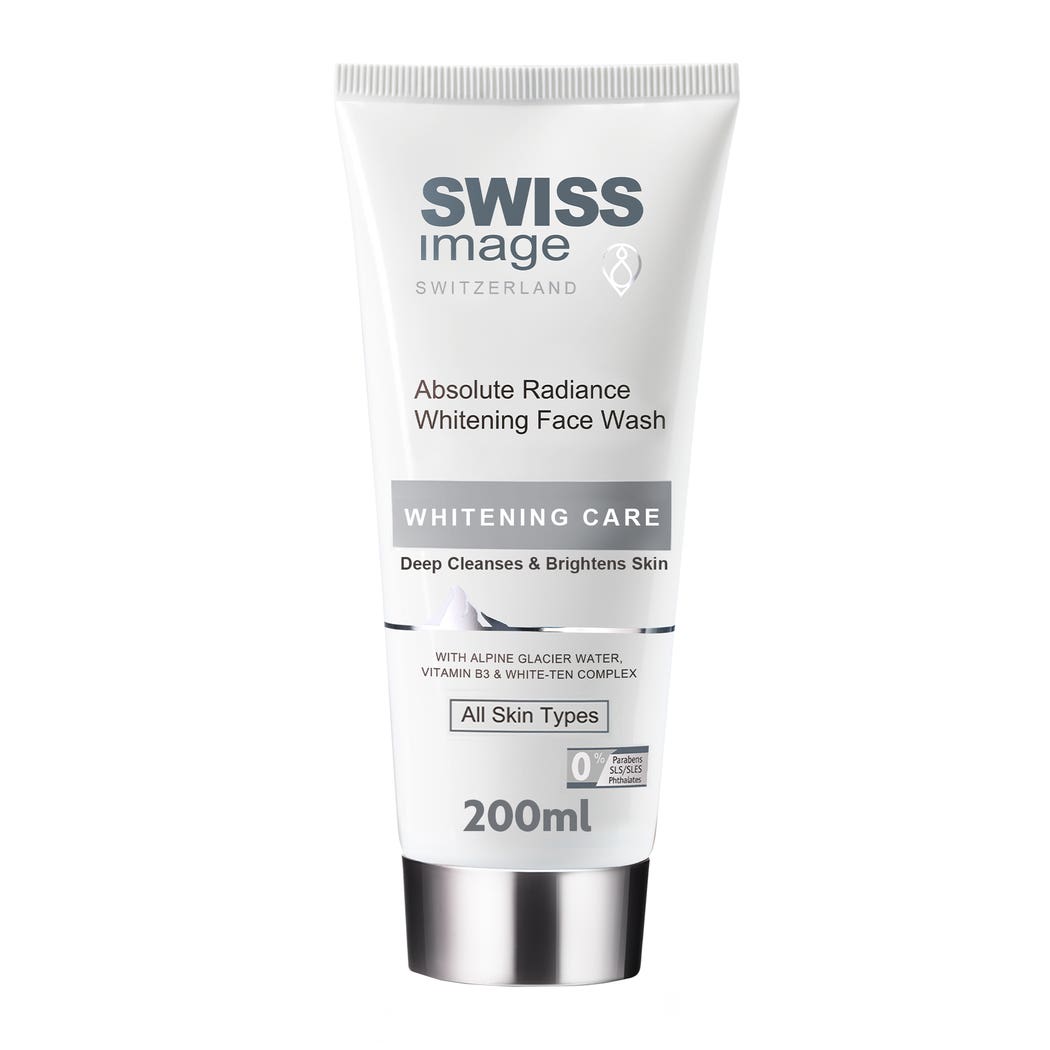 Swiss Image Absolute Radiance Whitening Face Wash For All Skin Types 200 ml Swiss Image Absolute Radiance Whitening Face Wash For All Skin Types 200 ml