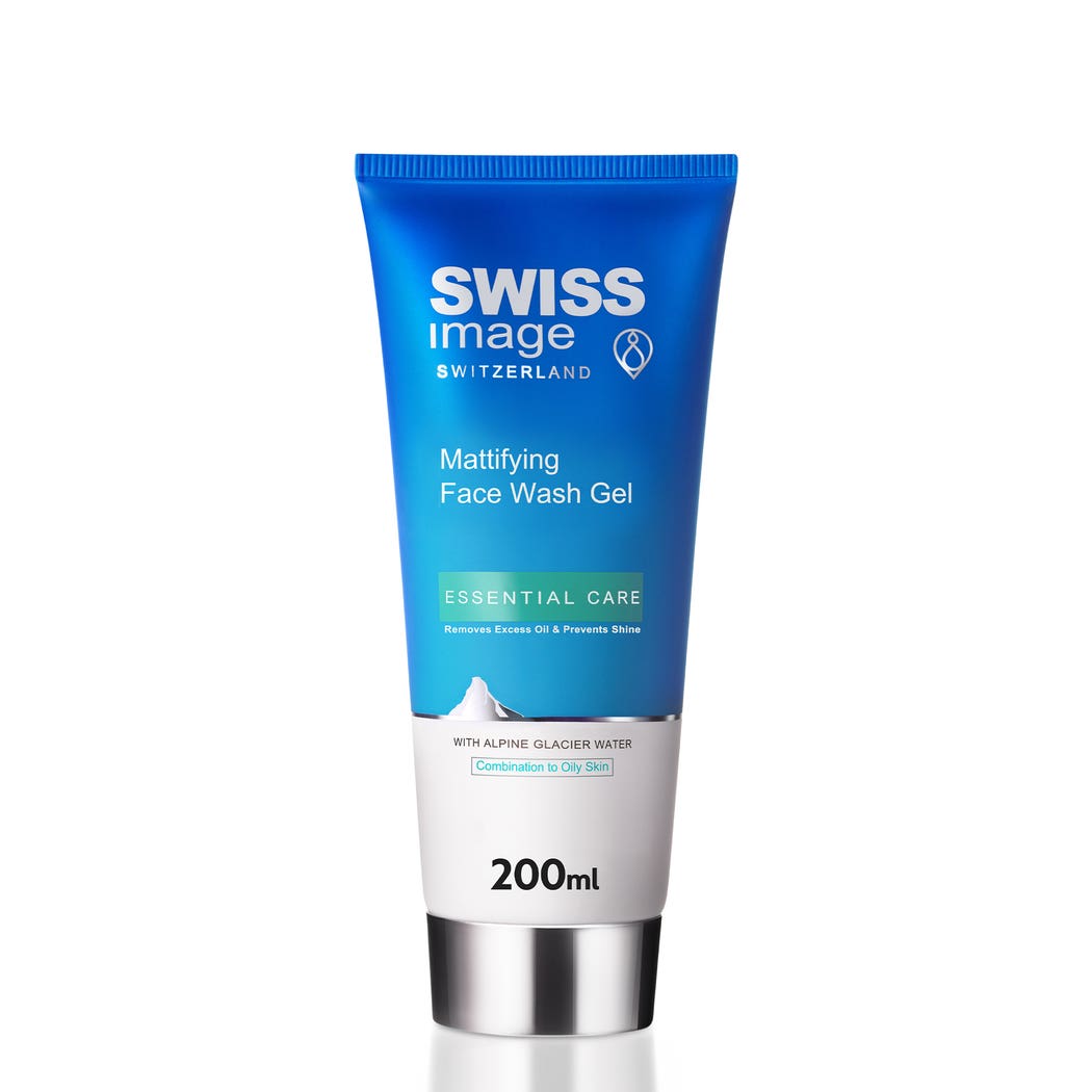 Swiss Image Essential Care Mattifying Face Wash Gel 200 ml Combination to Oily Skin Swiss Image Essential Care Mattifying Face Wash Gel 200 ml Combination to Oily Skin