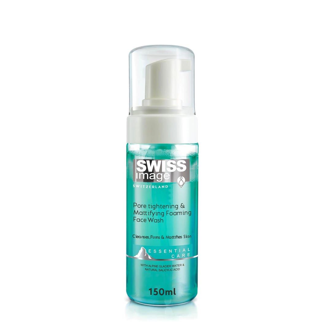 Swiss Image Pore Tightening&Mattifying Foam Face Wash 150ml Swiss Image Pore Tightening&Mattifying Foam Face Wash 150ml