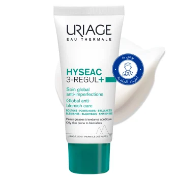 URIAGE HYSEAC 3-Regul+ Global Anti-Blemish Care with 6.8% AHA & Zinc - 40ml