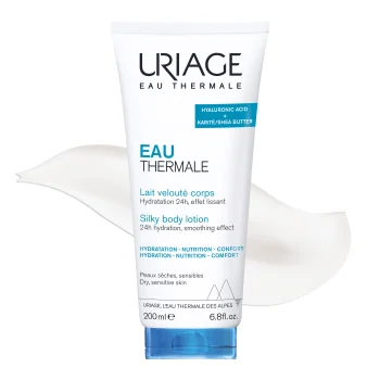 URIAGE Moisturizing Body Lotion with Shea Butter & H.A, Intense hydration 200ml