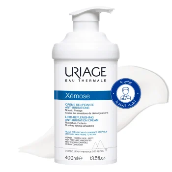 URIAGE XEMOSE Anti-irritation cream for dry skin & eczema with SHEA BUTTER 400ML