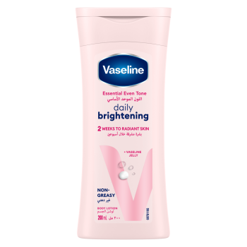 VASELINE Essential Even Tone Body Lotion, Daily Brightening, 200ml
