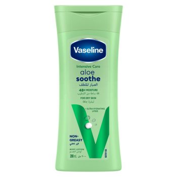VASELINE Intensive Care Body Lotion, Aloe Soothe, 200ml