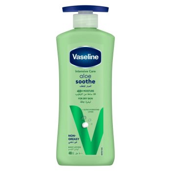 VASELINE Intensive Care Body Lotion, Aloe Soothe, 400ml