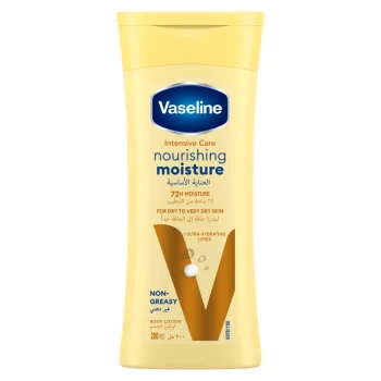 VASELINE Intensive Care Body Lotion, Nourishing Moisture, 200ml