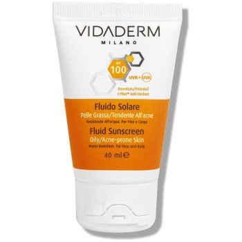 Vidaderm Fluid Sunscreen Spf 100 Complete Protection 40 Ml