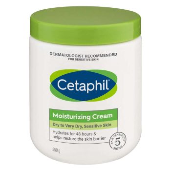 Cetaphil Moisturizing Cream For Dry to Very Dry 550 gm