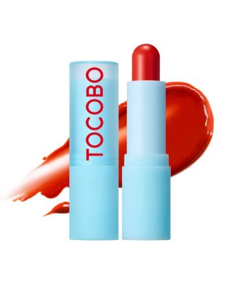 مرطب للشفاهTocobo Glass Tinted Lip Balm - 013 Tangerine Red 3.5 gm