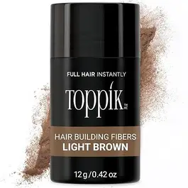 Toppik Hair Fibers Building Light Brown 12 gm