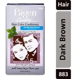 Bigen Hair Color Speedy Conditioner Dark Brown 883