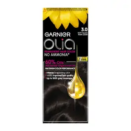 Olia Hair Color Soft Black Kit 3.0