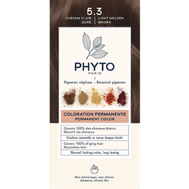 Phyto Color Hair Color Light Golden Brown 5.3