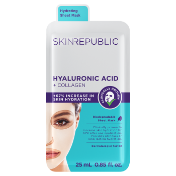 Skin Republic Hyaluronic Acid + Collagen Face Mask