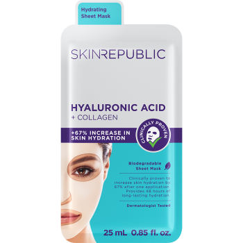 Skin Republic Hyaluronic Acid + Collagen Face Mask