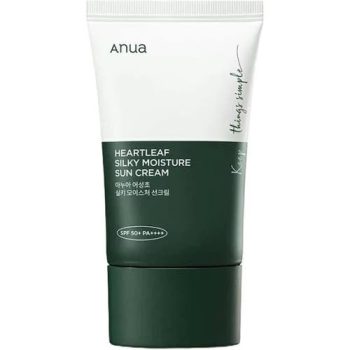 Anua Hearleaf Silky Moisture Suncream 50ml