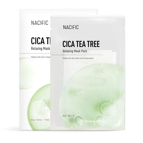 103201833_670b7c96071b1fcf8 Nacific Cica Tea Tree Relaxing Mask Pack 30g