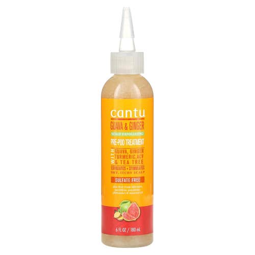 103308753_a7e68746e50d403ff Cantu Guava & Ginger Scalp Exfoliat Pre-Poo Treat -180ml