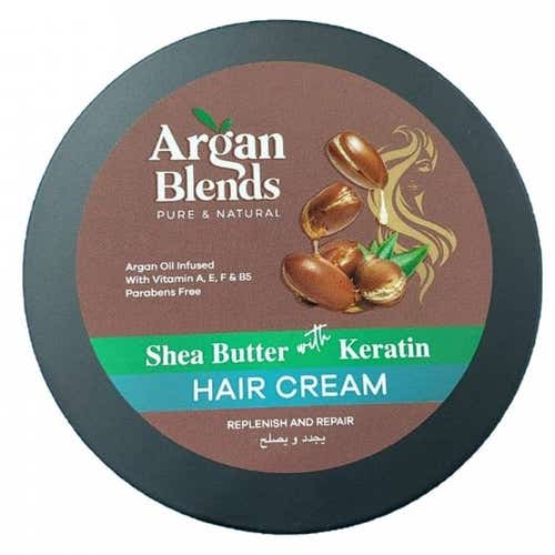 103527753_a1f304c0ced6a7f51_34374 Argan Blends Hair Cream Shea Butter With Keratin - 200 ml