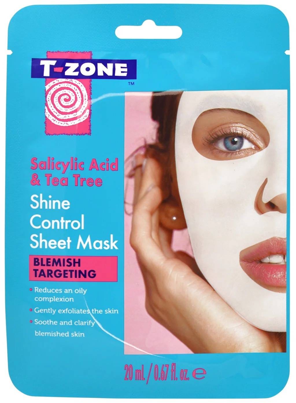 103583940_a5079b4fc9bc55d03_87096 T Zone Salicylic Acid & Tea Tree Sheet Mask - 20 ml