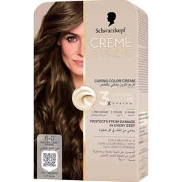 شوارزكوف, كريم سوبريم, بني فاتح 6-0, صبغة طبيعية, صبغة شعر احترافية, Schwarzkopf, تغطية الشيب, بني فاتح طبيعي, صبغة كاملة, العناية بالشعر, صبغة مغذية, لون بني كلاسيكي, جمال الشعر, صبغة دائمة, ترطيب الشعر, صبغة منزلية, لمعان طبيعي, صبغة 6-0, حماية الشعر, صبغة كريم