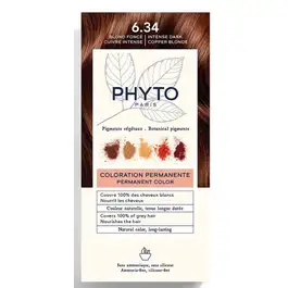 Phyto Hair Color Kit Dark - Copper Blone 6.34