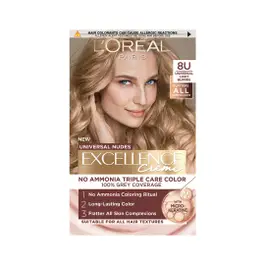 L'Oréal Paris Excellence Crème Universal Nudes Hair Color 8U Light Blonde