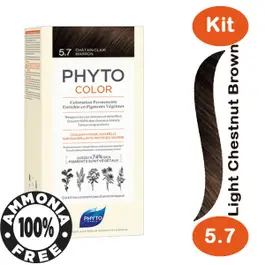 Phyto Color Hair Color Light Chestnut Brown 5.7