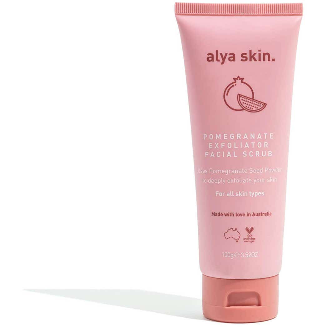 Alya Skin Pomegranate Exfoliator Facial Scrub 125ml Alya Skin Pomegranate Exfoliator Facial Scrub 125ml