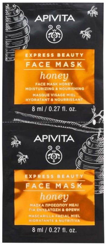 Apivita Express Beauty Face Mask Honey 2x8 ml