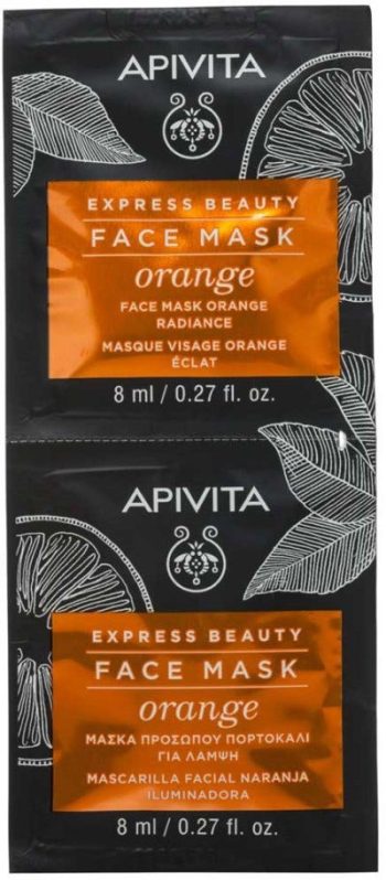 Apivita Express Beauty Face Mask Orange 2x8 ml