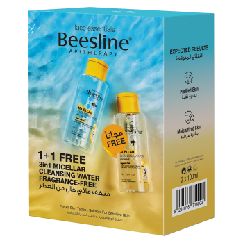 Beesline 3in1 Micellar Water Fragrance Free 100 ml (1+1)