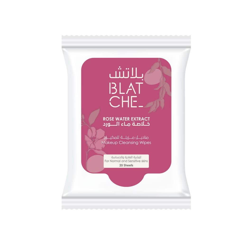 Blatche Makeup Remover Rose Water Extract For Senstive Skin Blatche Makeup Remover Wipes Charchol For Skin