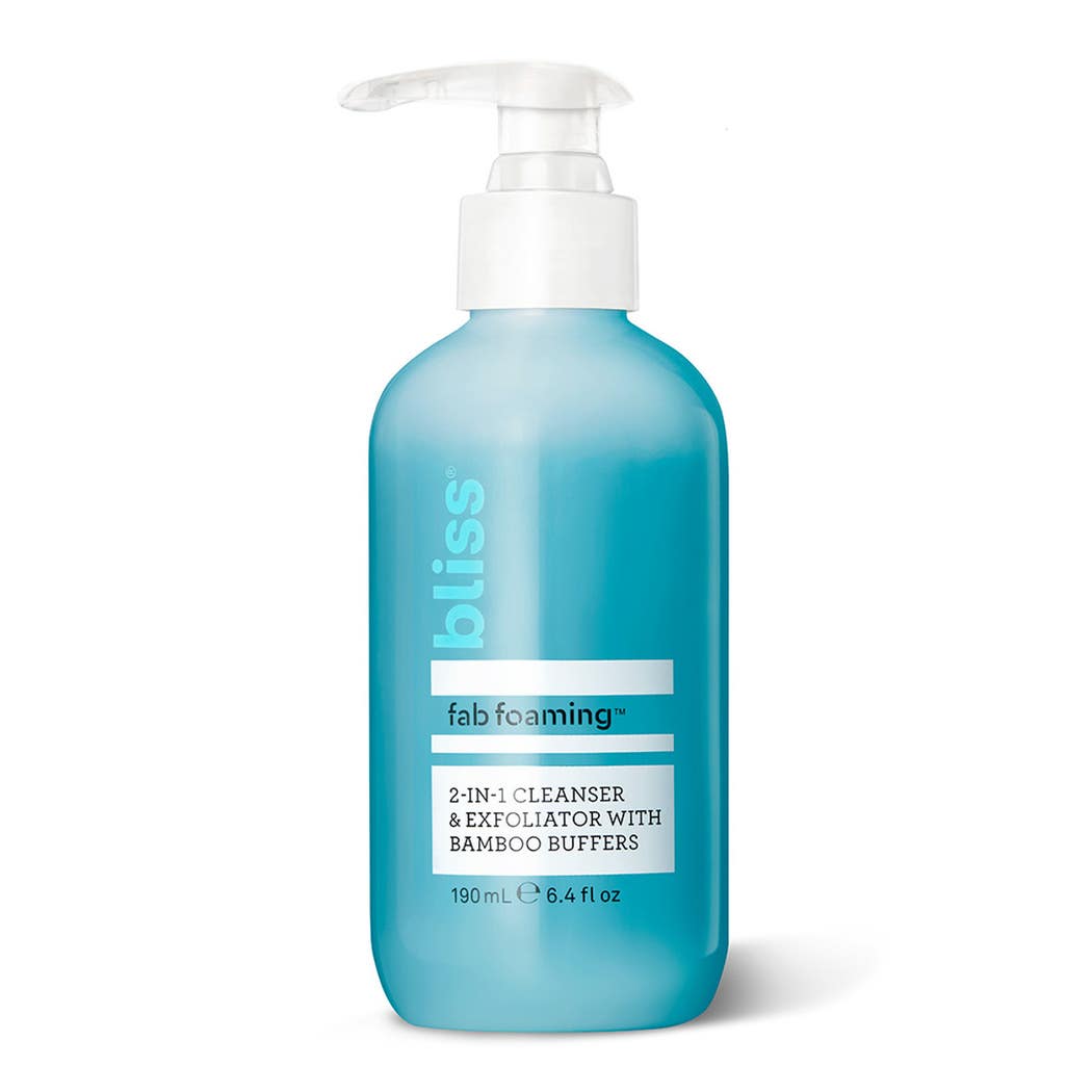 Bliss Fab Foaming 2-In-1 Cleanser & Exfoliator 190ml Bliss Fab Foaming 2-In-1 Cleanser & Exfoliator 190ml