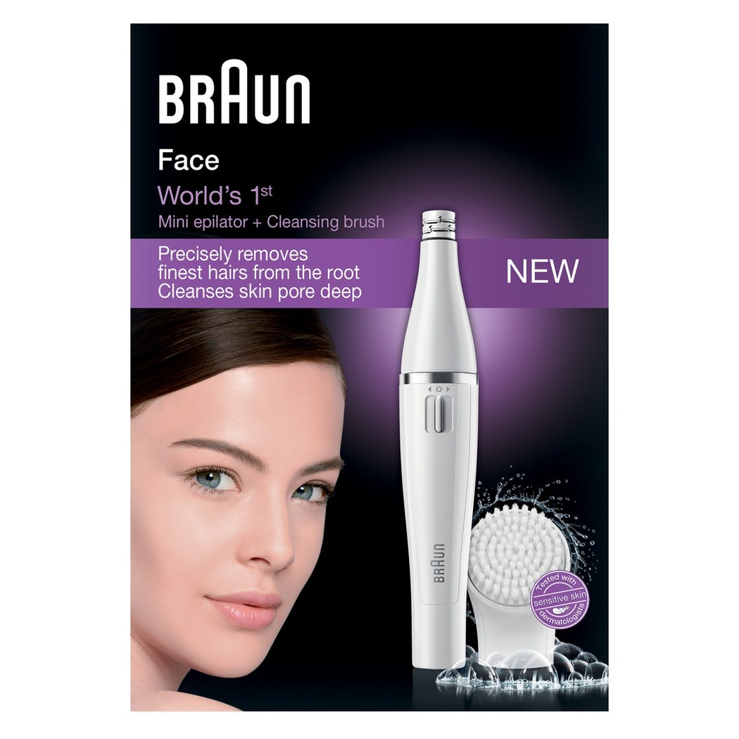 Braun Silk-épil Face + Cleansing Brush #810 Braun Silk-épil Face + Cleansing Brush #810