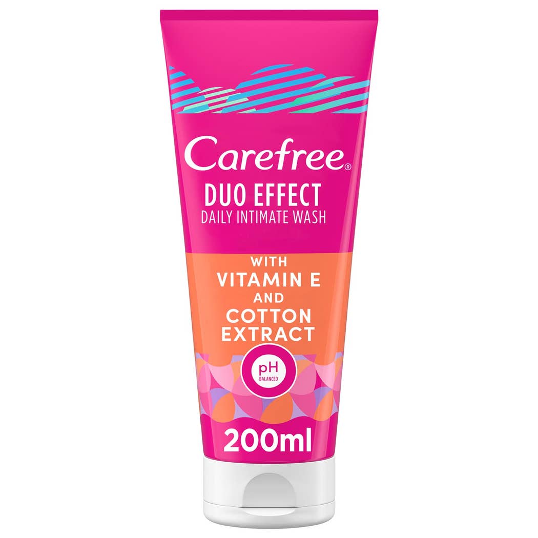 CAREFREE Intimate Wash Vit E & Cotton 200ml CAREFREE Intimate Wash Vit E & Cotton 200ml